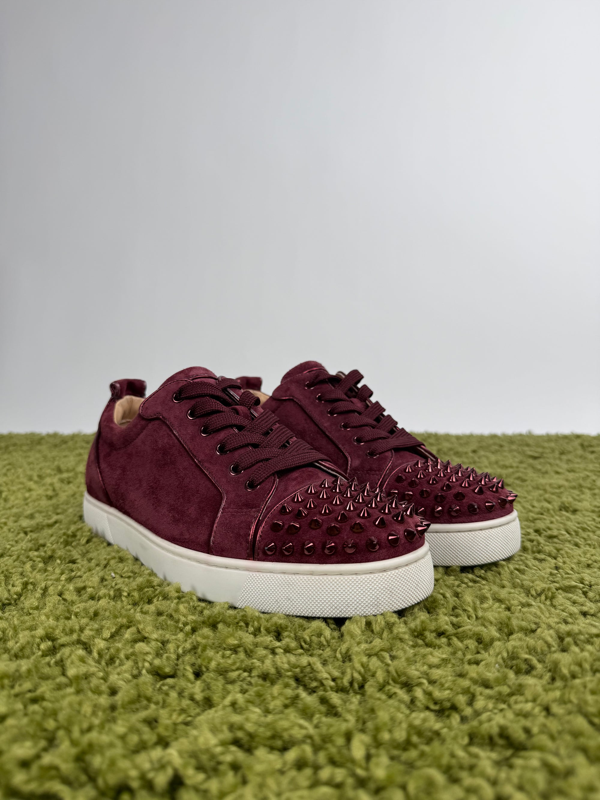 Christian Louboutin Spikes Bordeaux 42