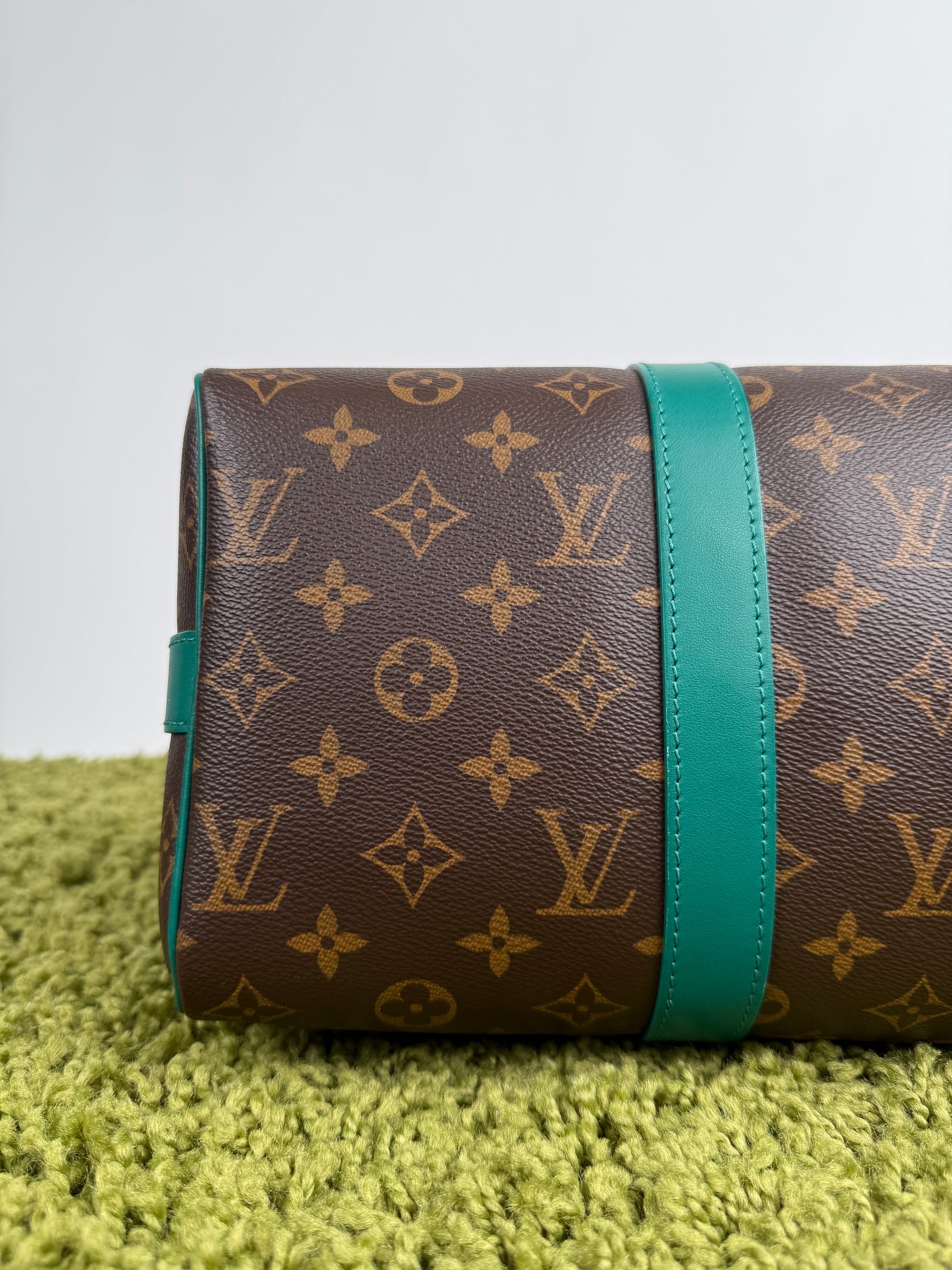 Borsone Keepall Louis Vuitton Baundoliere Marrone