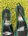 Tacchi Saint Laurent Size 39  verdi smeraldo