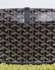 Goyard Borsa a tracolla Belvedère PM in tela Goyardine Nero