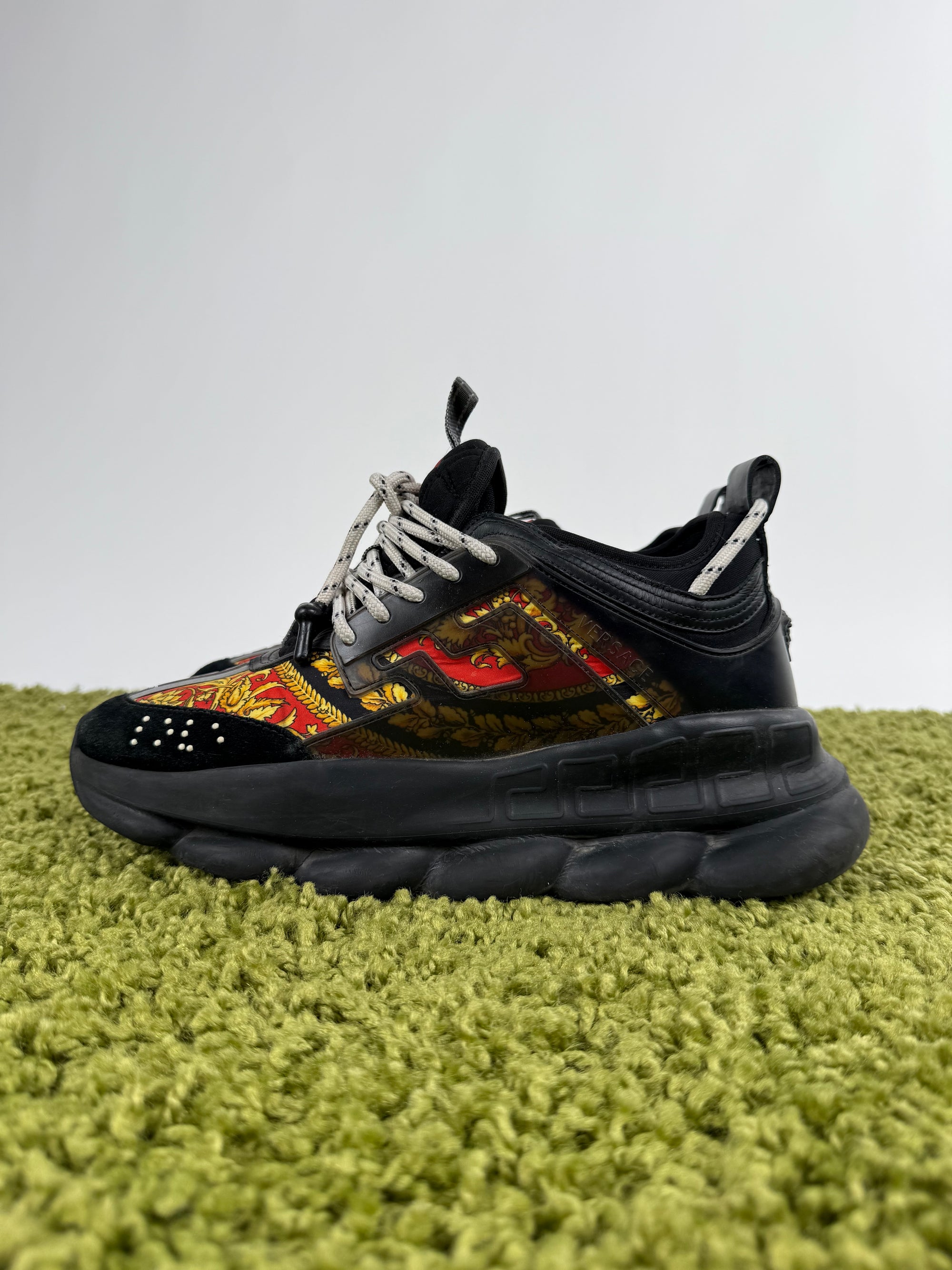 Versace Chain Sneaker Nere 43