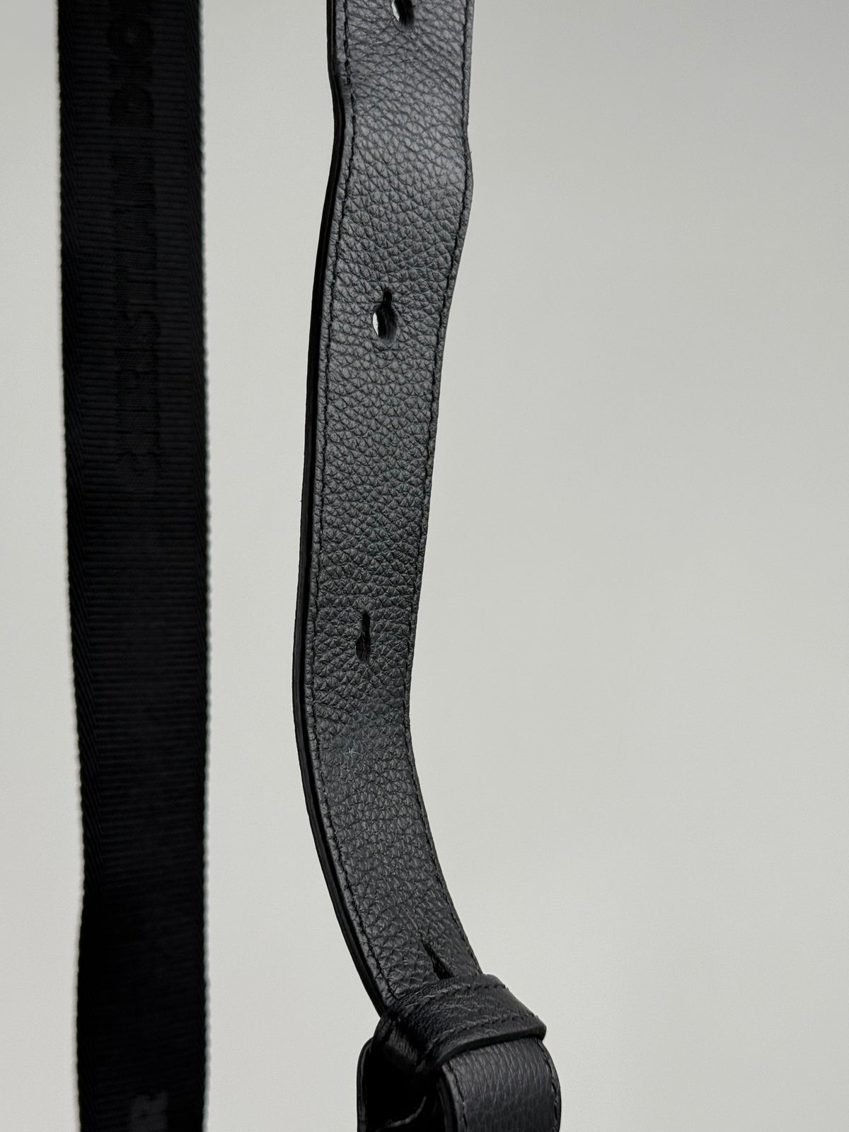 Borsa a tracolla saddle in jacquard Christian Dior Nero