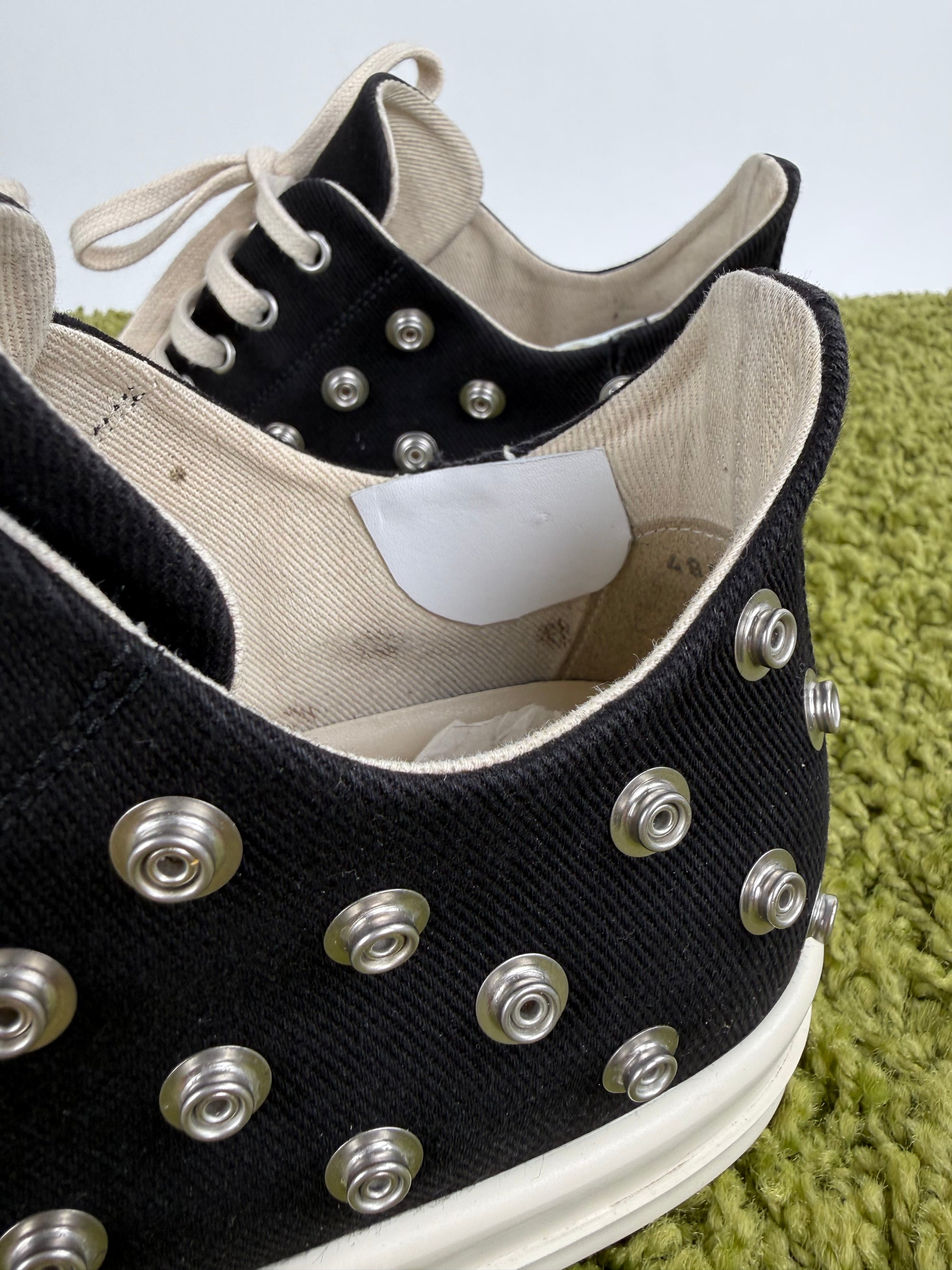 Rick Owens Occhiello Low nere 42
