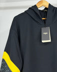 Felpa Fendi Size XL nero e giallo