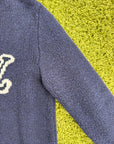 Maglione Louis Vuitton Blu Navy XXL