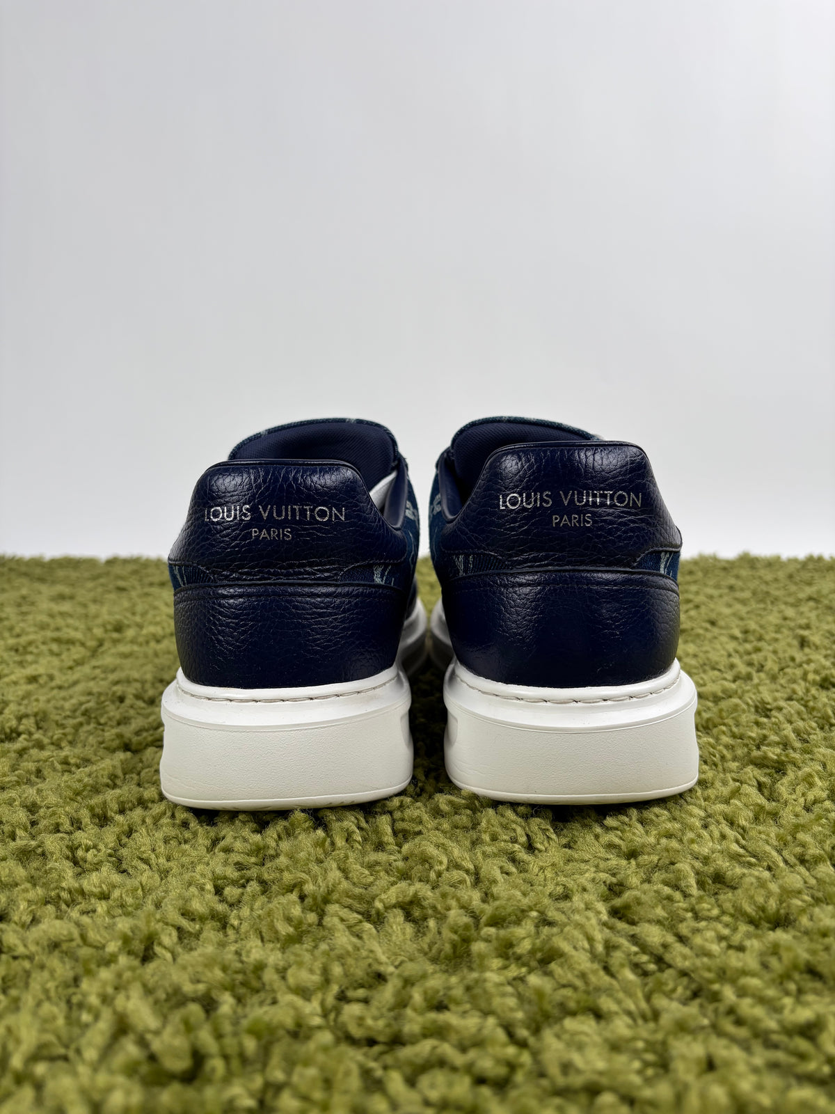 Louis Vuitton Beverly Hills In Denim Blu 8