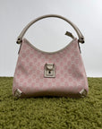 Borsa Gucci Abbey D-Ring Hobo Rosa