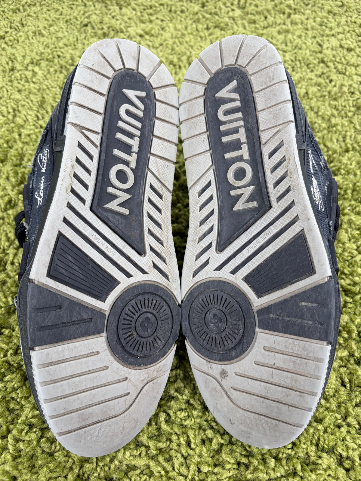 Louis Vuitton Trainer In Denim Nera 6