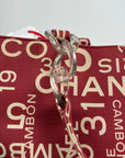 Borsa tote vintage Chanel 31 Rue cambon Rosso