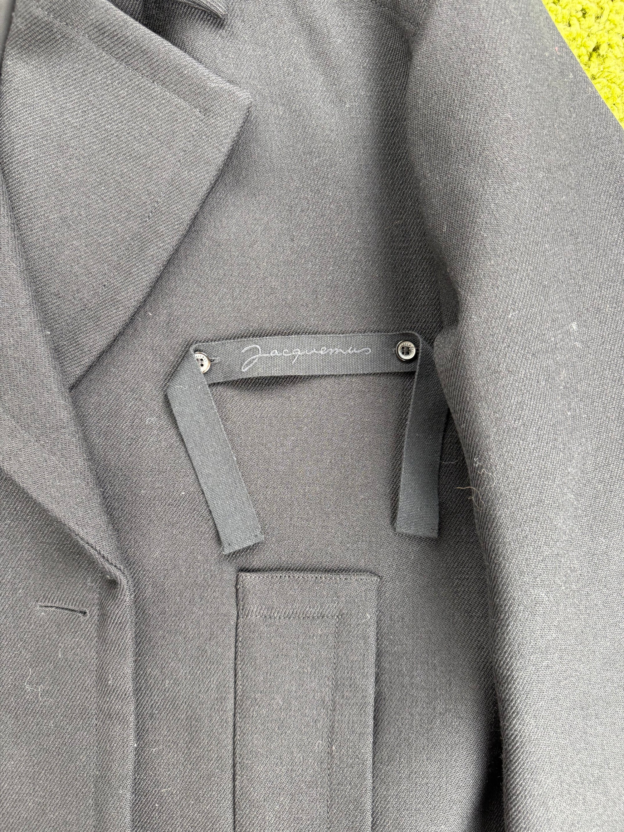 Cappotto Le caban Merria Jacquemus Nero 48