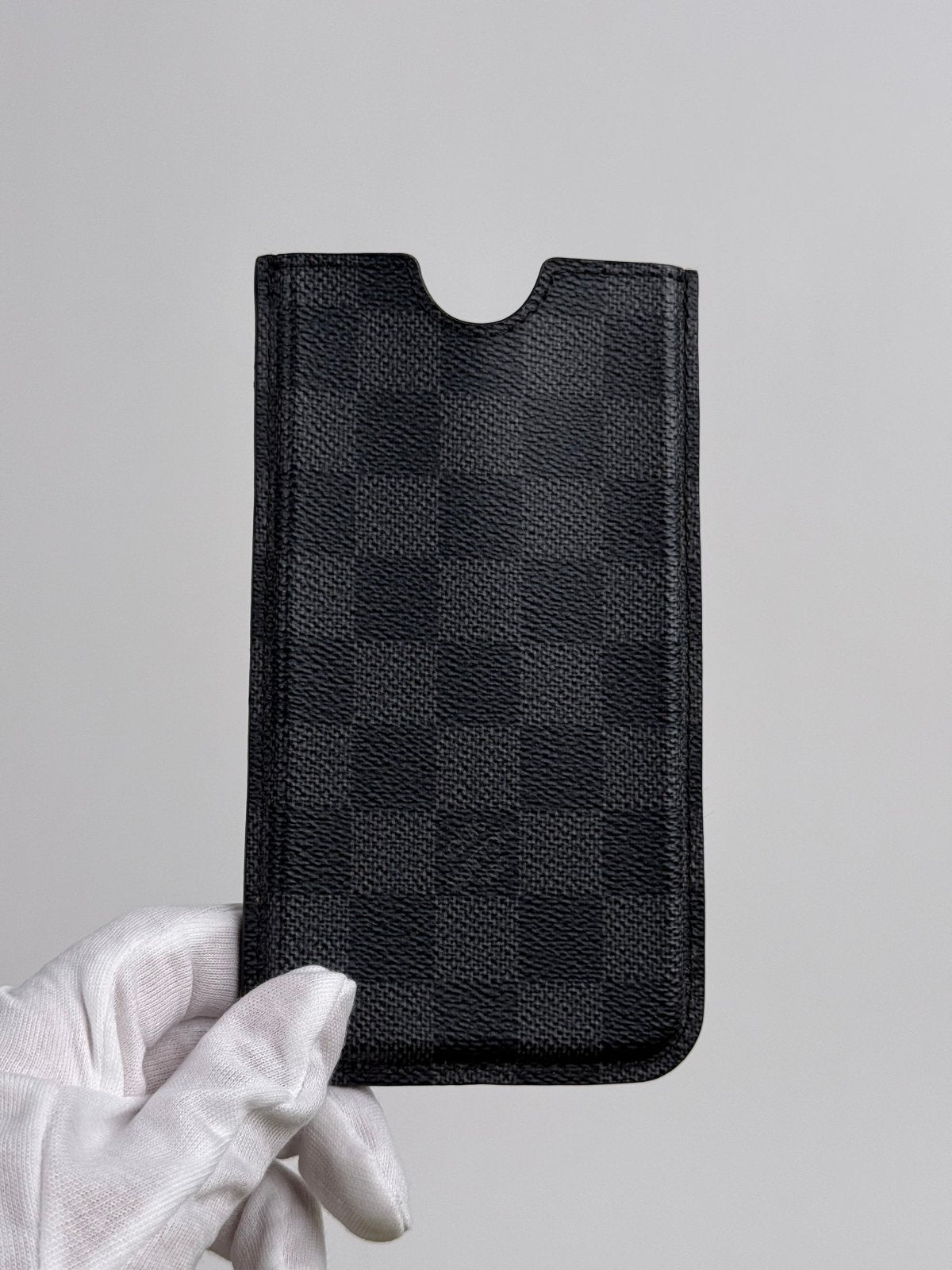 Porta Cellulare Louis Vuitton Damier Nero - Second Hand Di Fiore