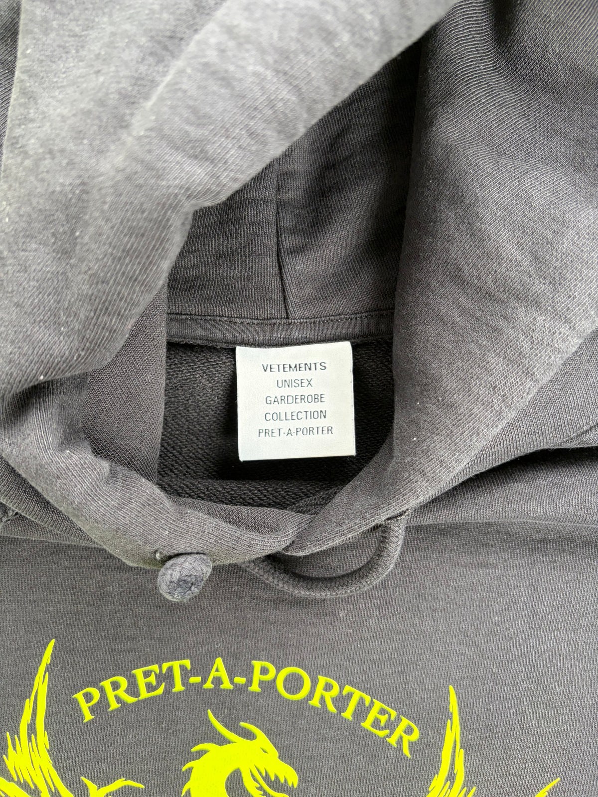Felpa Vetements Nera L