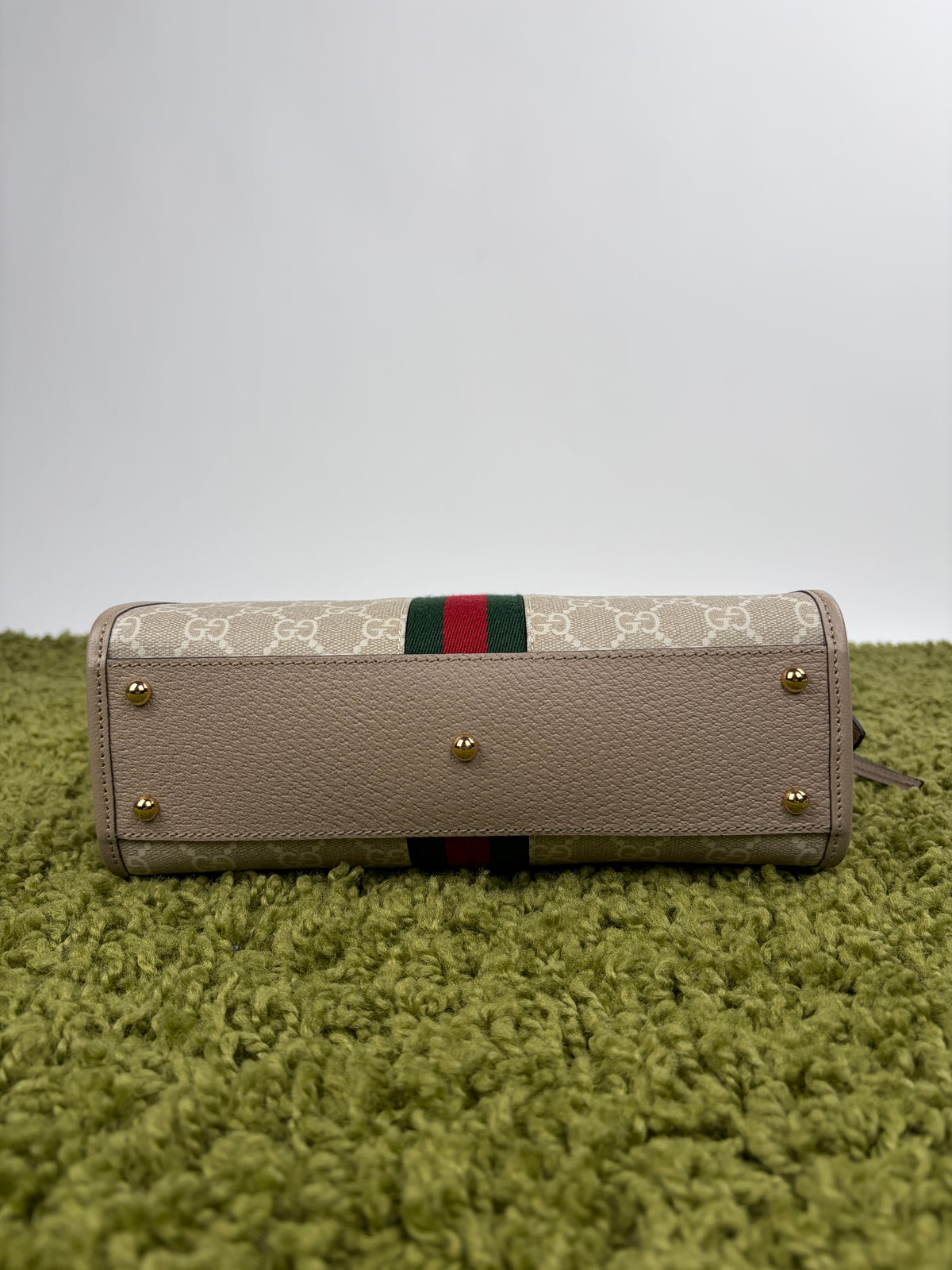 Borsa Gucci Ophidia Cut Out Handle Tote Beige