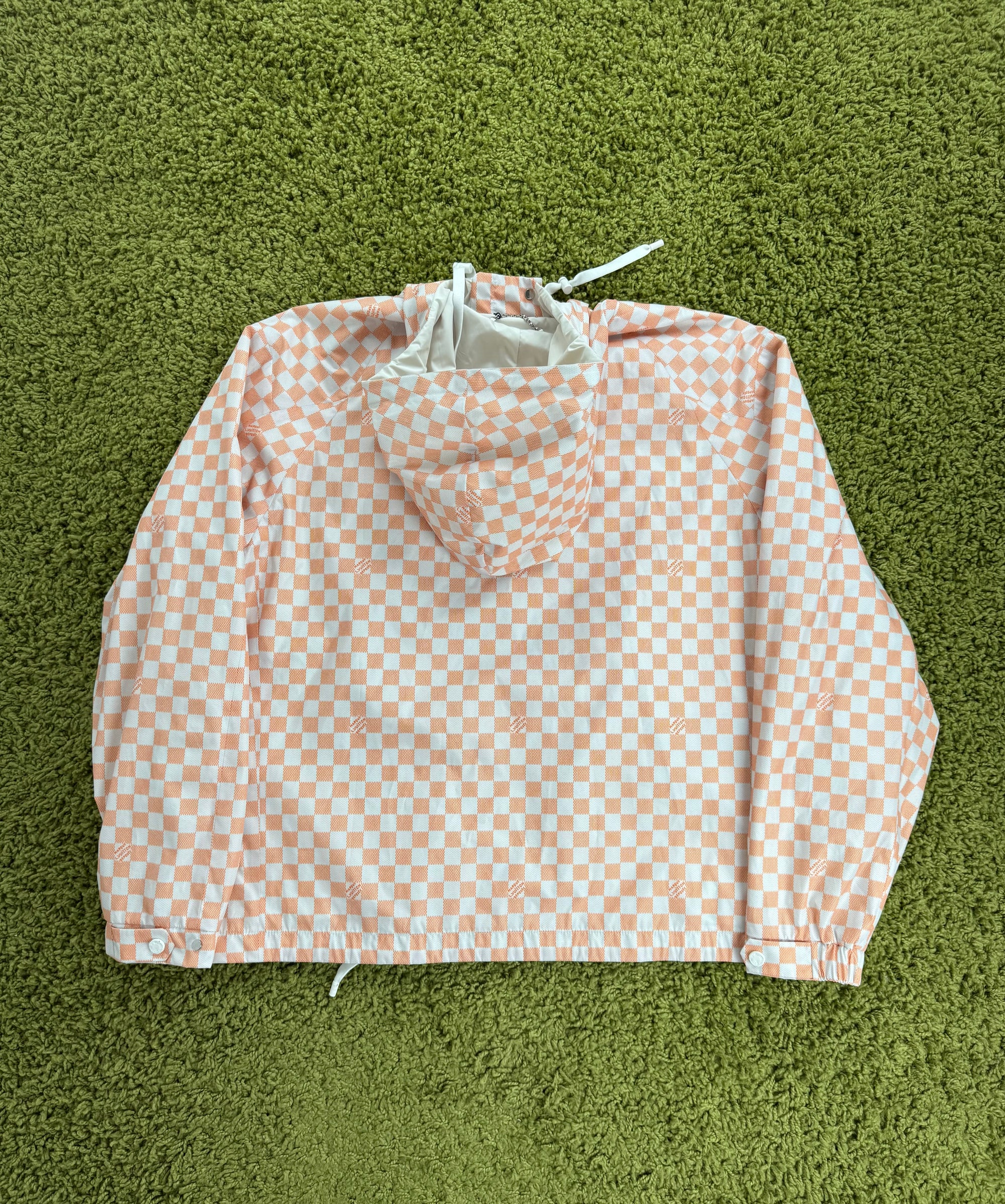 Giacca a Vento Louis Vuitton Arancione 48