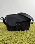 Borsa a tracolla mini saddle Christian Dior Nera