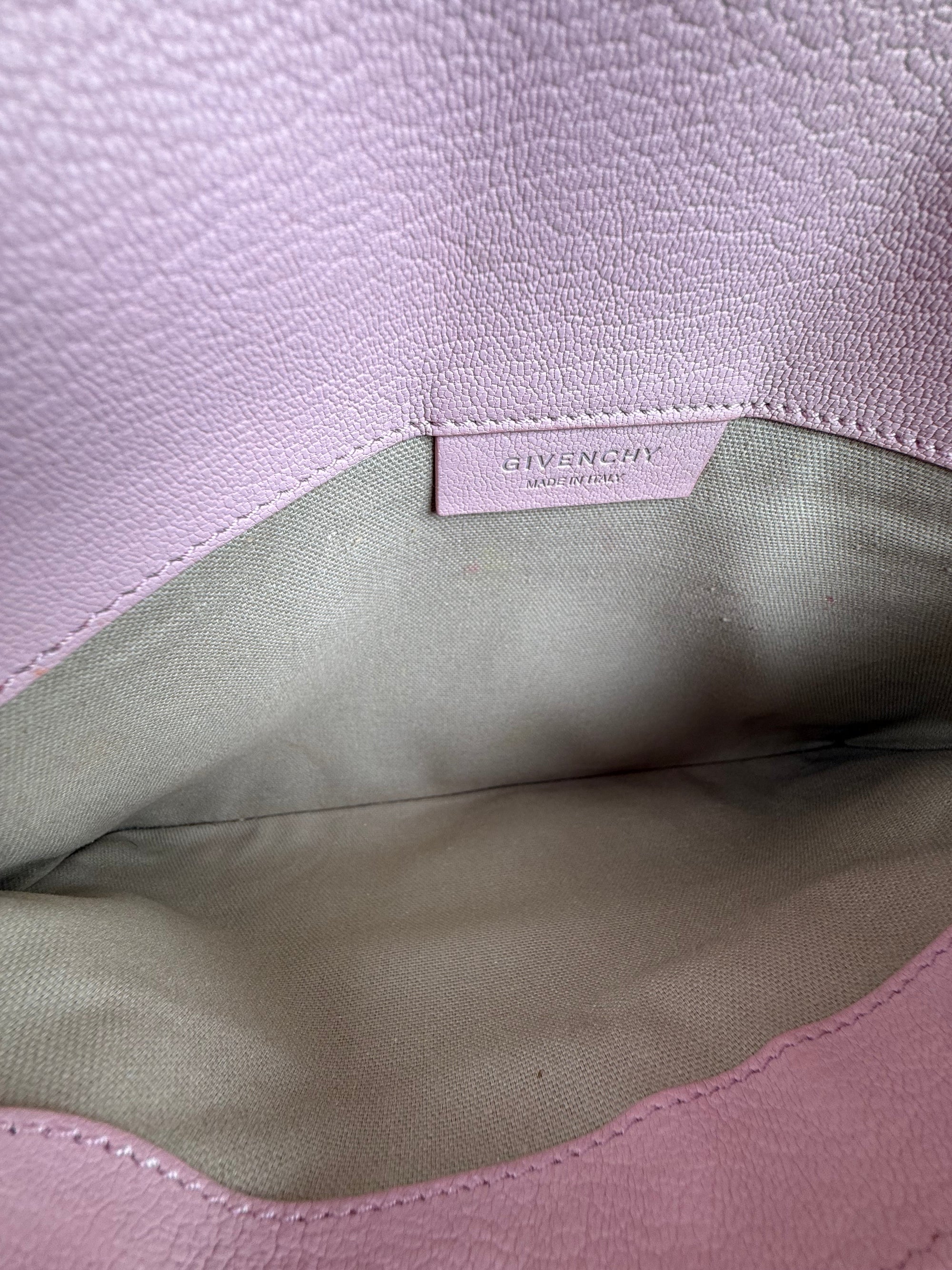 Pochette Givenchy in pelle Rosa