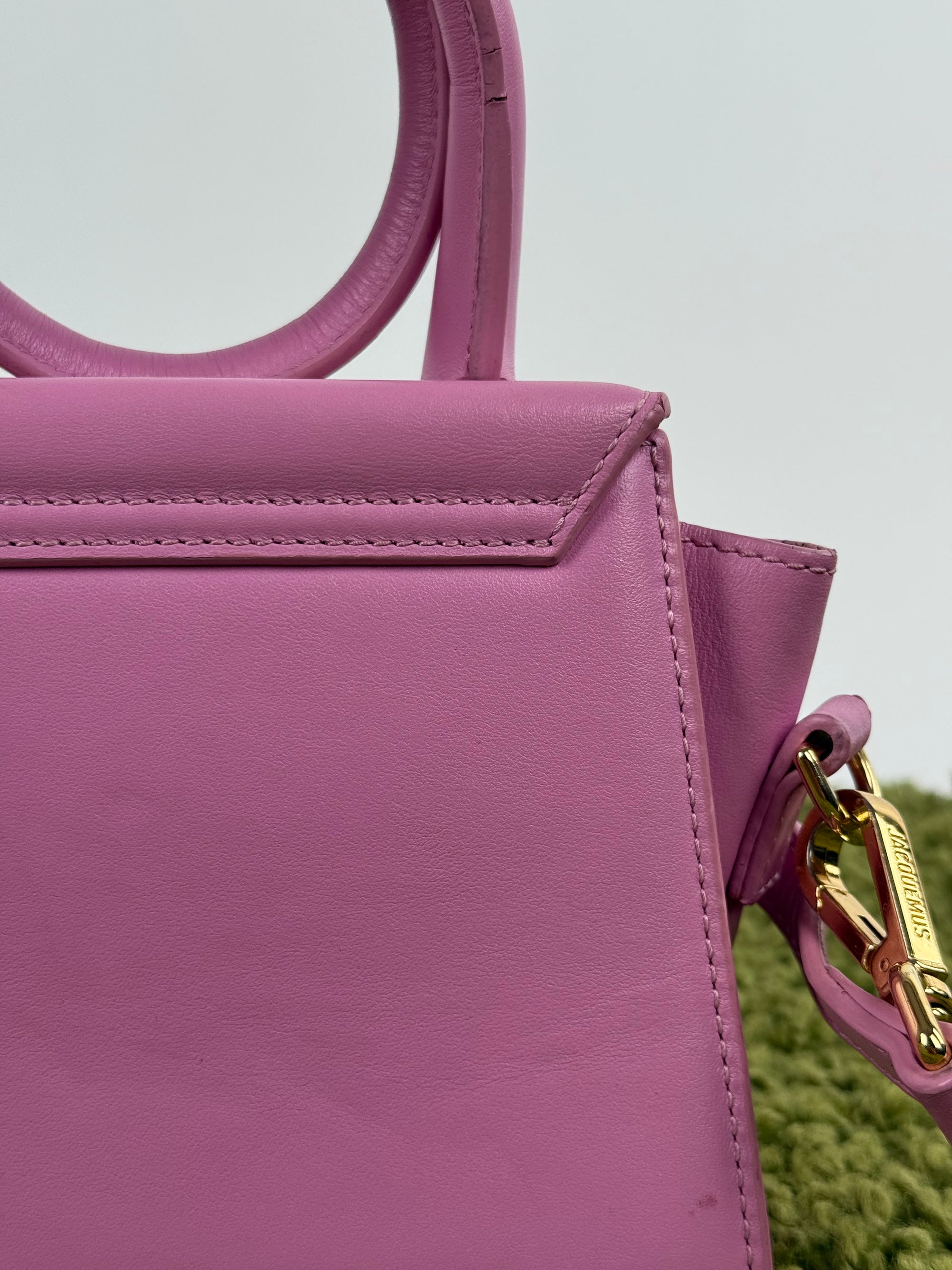 Jacquemus Il Chiquito Con Nodo Rosa