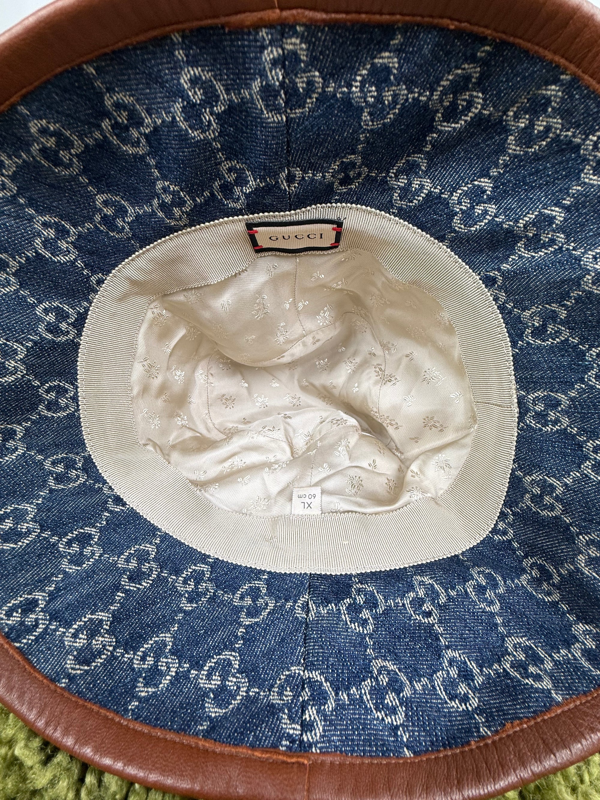 Cappello Gucci In denim Jacquard Monogram XL