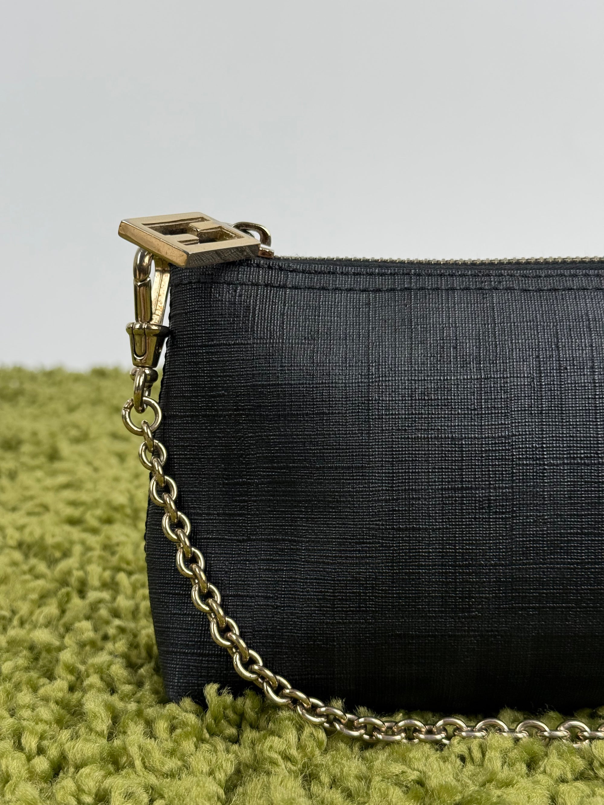 Pochette Fendi Baguette in tela