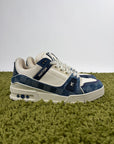 Louis Vuitton Trainer Denim Blu 6.5