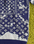 Completo Louis Vuitton Size XL blu e bianco