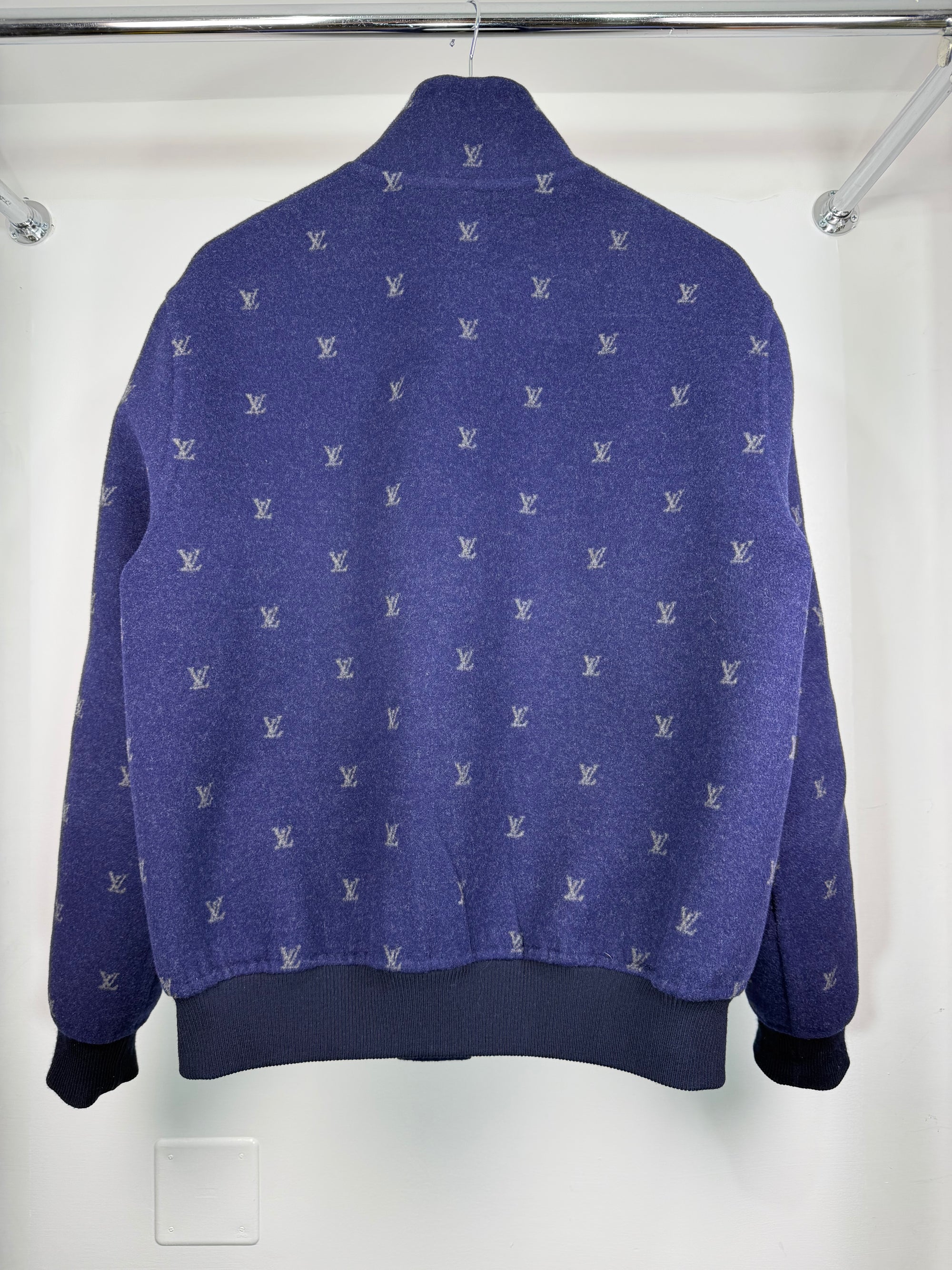 Giacca Louis Vuitton reversibile Size 48 blu