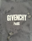 Felpa Givenchy Destroyed Nero S