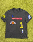 T-Shirt Nera Louis Vuitton X Nba XXL