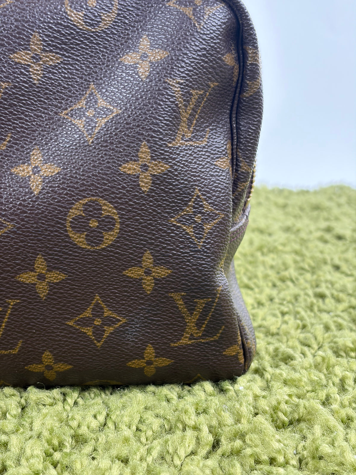 Beauty Case Louis Vuitton Marrone
