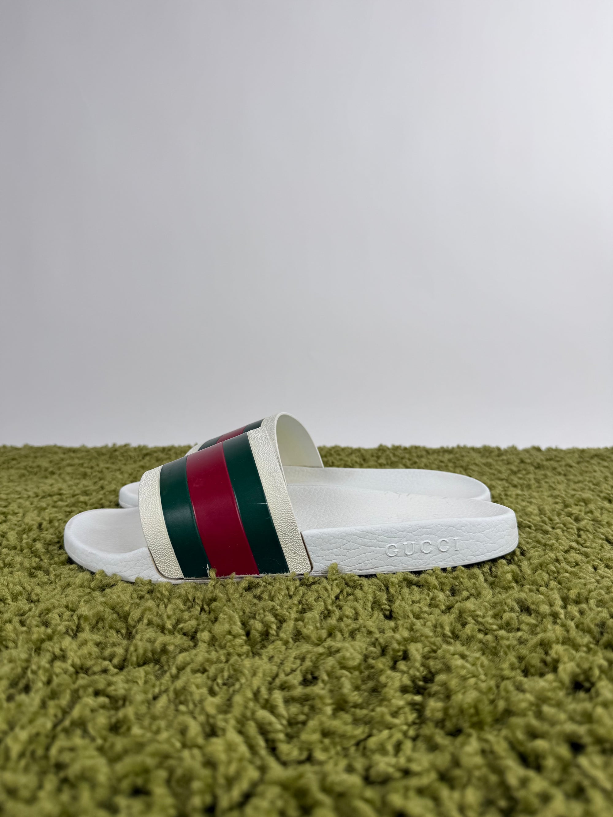 Ciabatta Pursuit Gucci Bianca 10