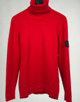 Maglione a collo alto Stone Island Size L rosso