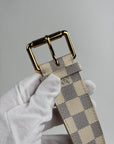 Cintura Louis Vuitton Bianca 95 38 115cm