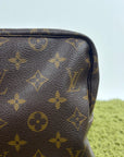 Beauty Case Louis Vuitton Marrone