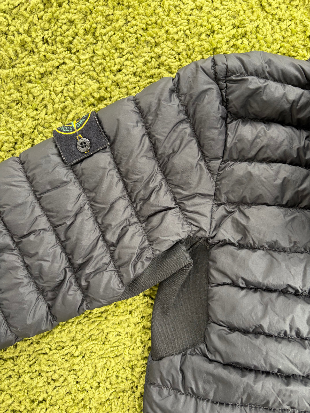 Giubbotto Stone Island Garment Dyed Micro Yarn Down Nero S