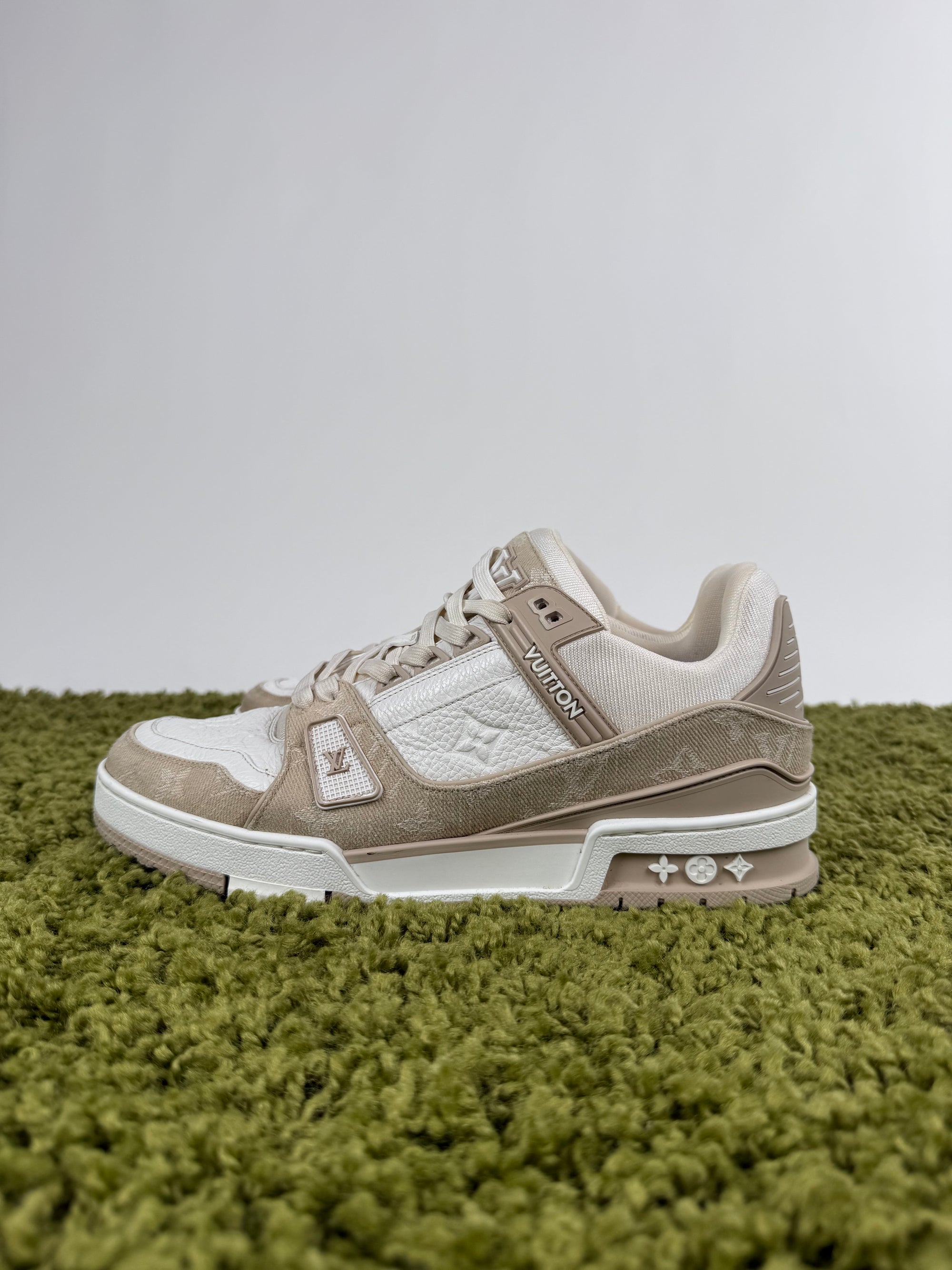 Louis Vuitton Trainer Denim beige 7.5