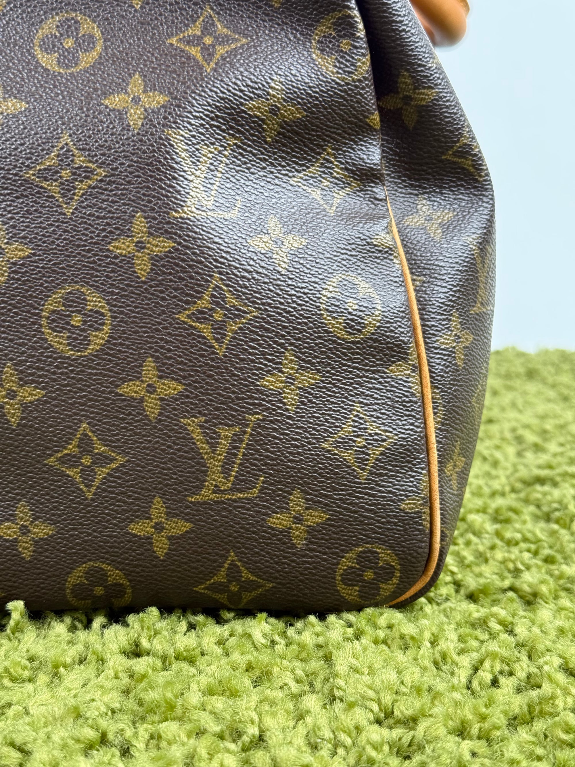 Borsone Keepall Louis Vuitton Marrone Vintage 1998 45
