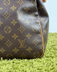 Borsone Keepall Louis Vuitton Marrone Vintage 1998 45