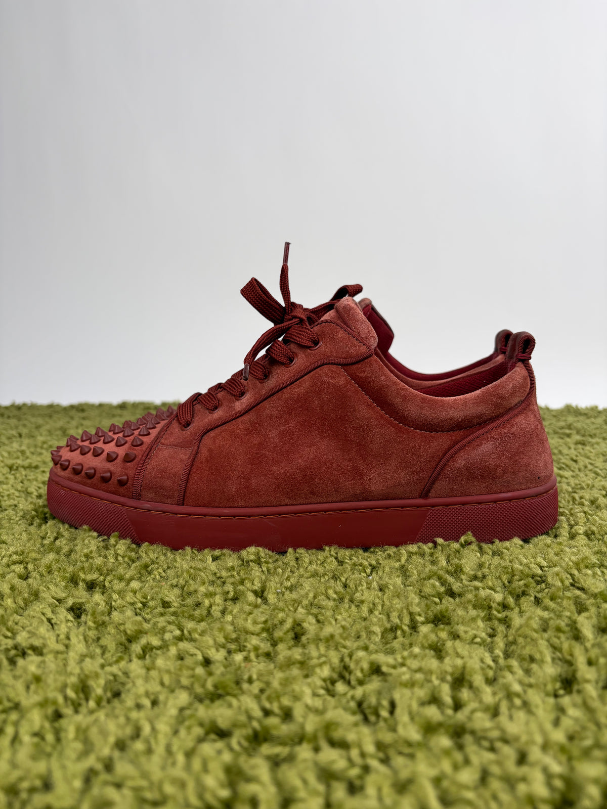 Christian Louboutin Spikes Low Rosso 44