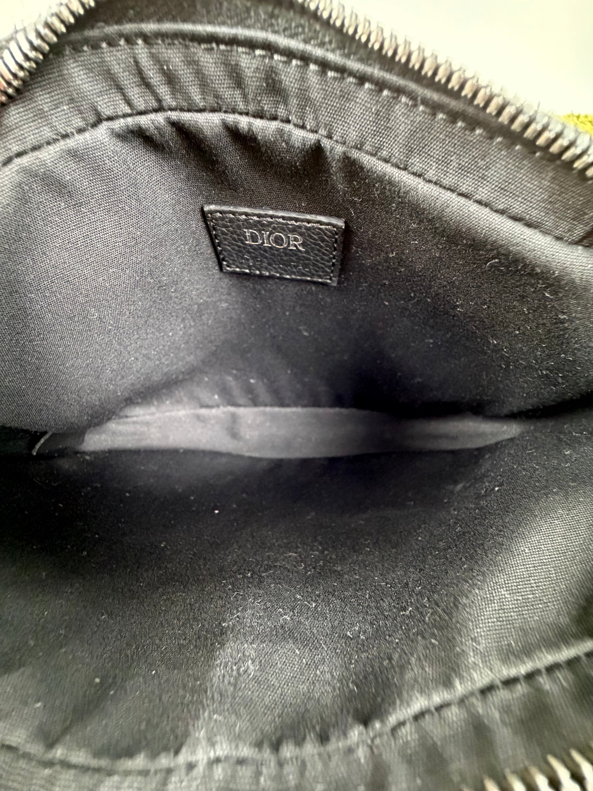 Borsello Dior monogram nero