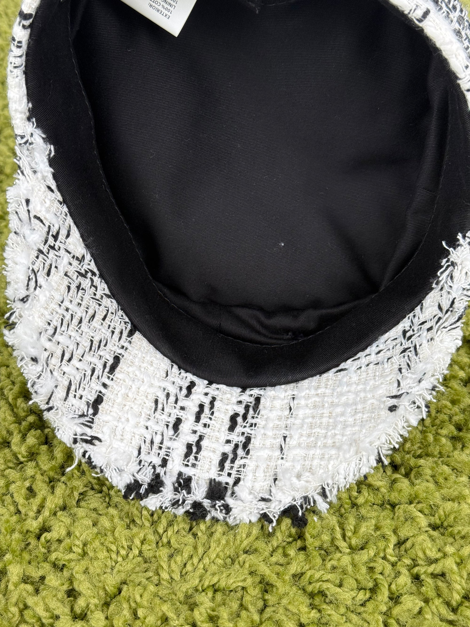 Cappello Ruslan Baginskiy Bianco Nero XS
