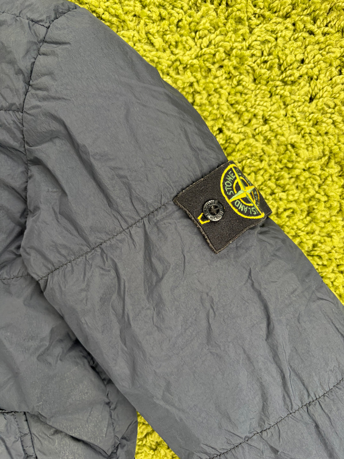 Giubbotto Stone Island Garment Dyed Crinkle Reps NY Down Blu S