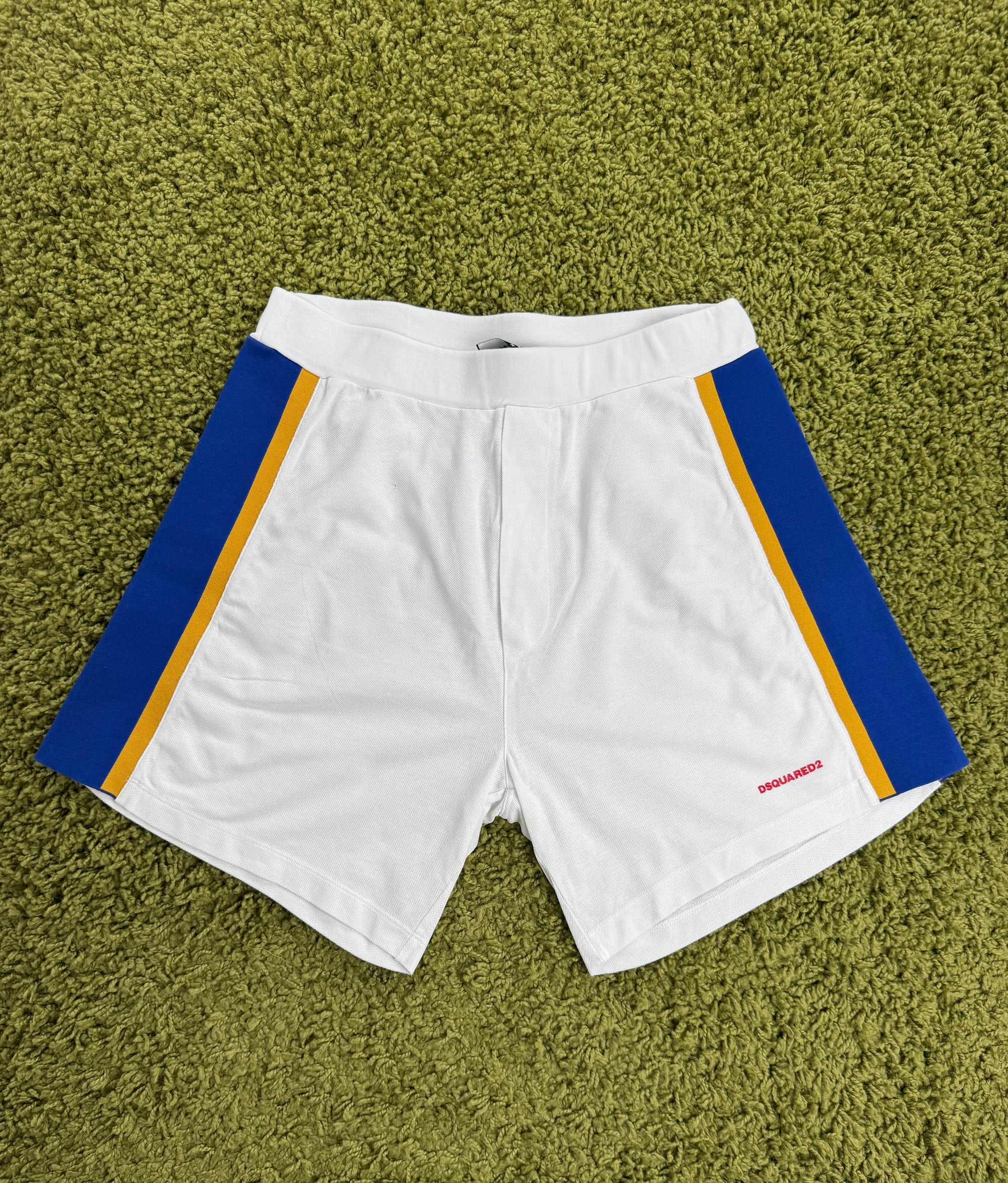 Pantaloncino Dsquared2 bianco multicolor M