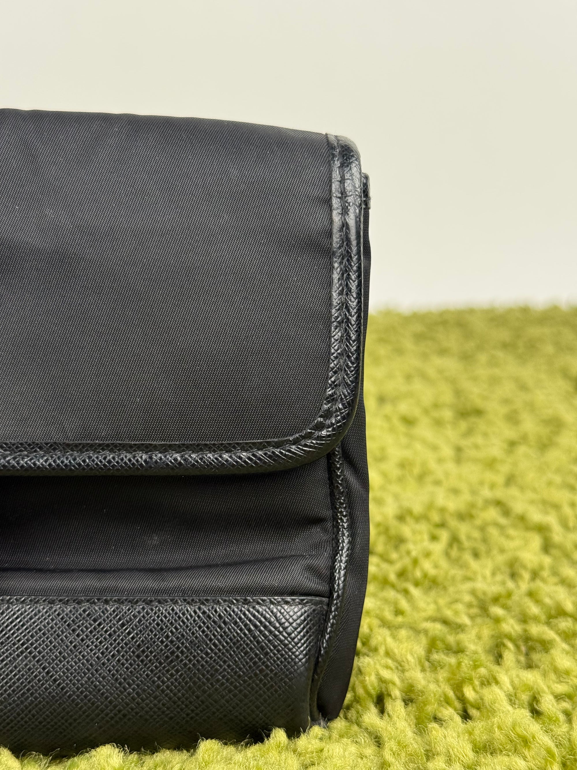 Porta Smartphone Prada in Re Nylon Nero
