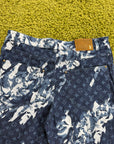 Jeans Monogram Louis Vuitton Blu 36