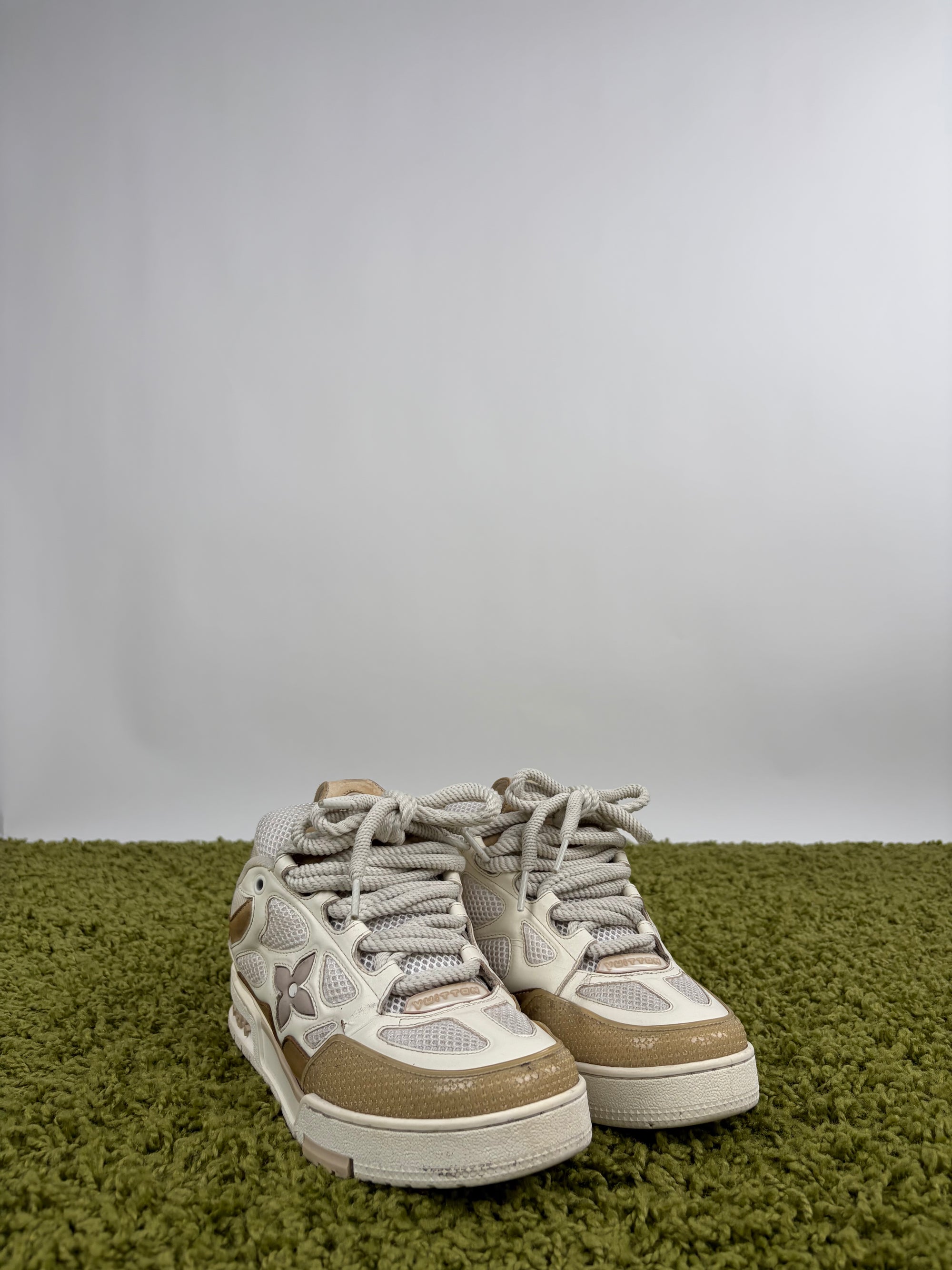 Louis Vuitton Skate Size 39 calza 40 beige e baicna