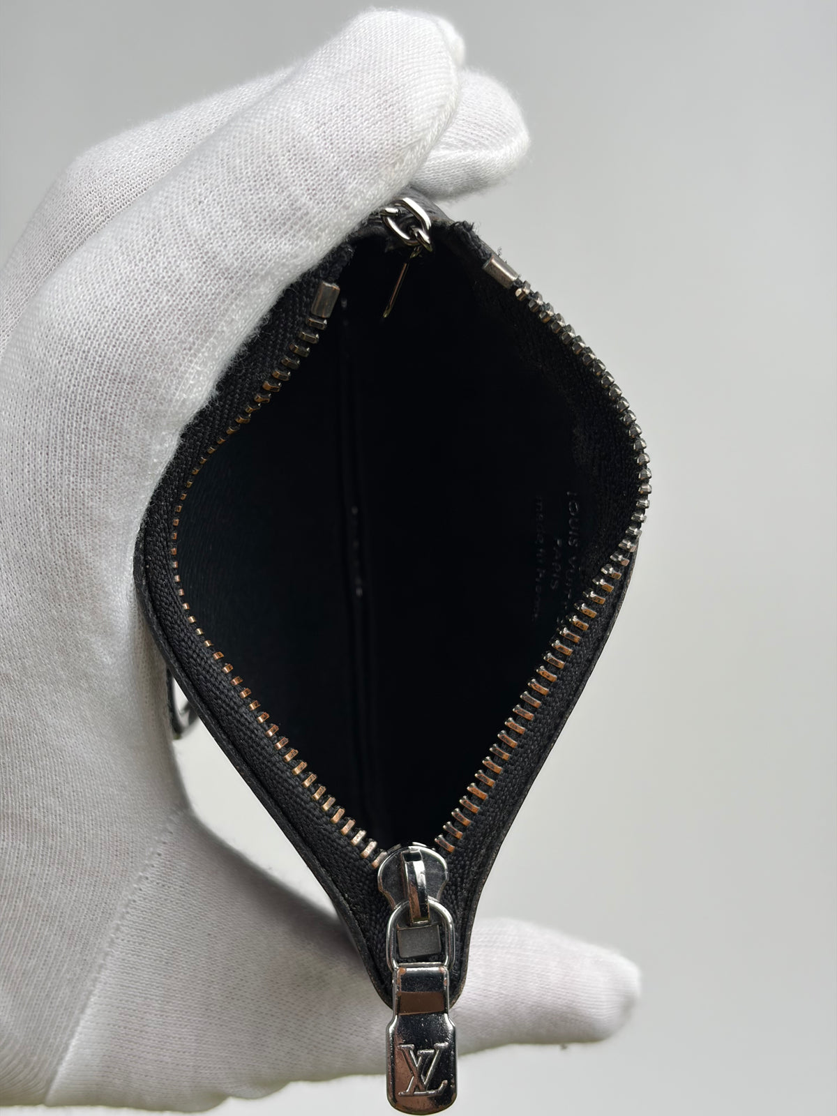 Pochette con catenella Louis Vuitton Grigio
