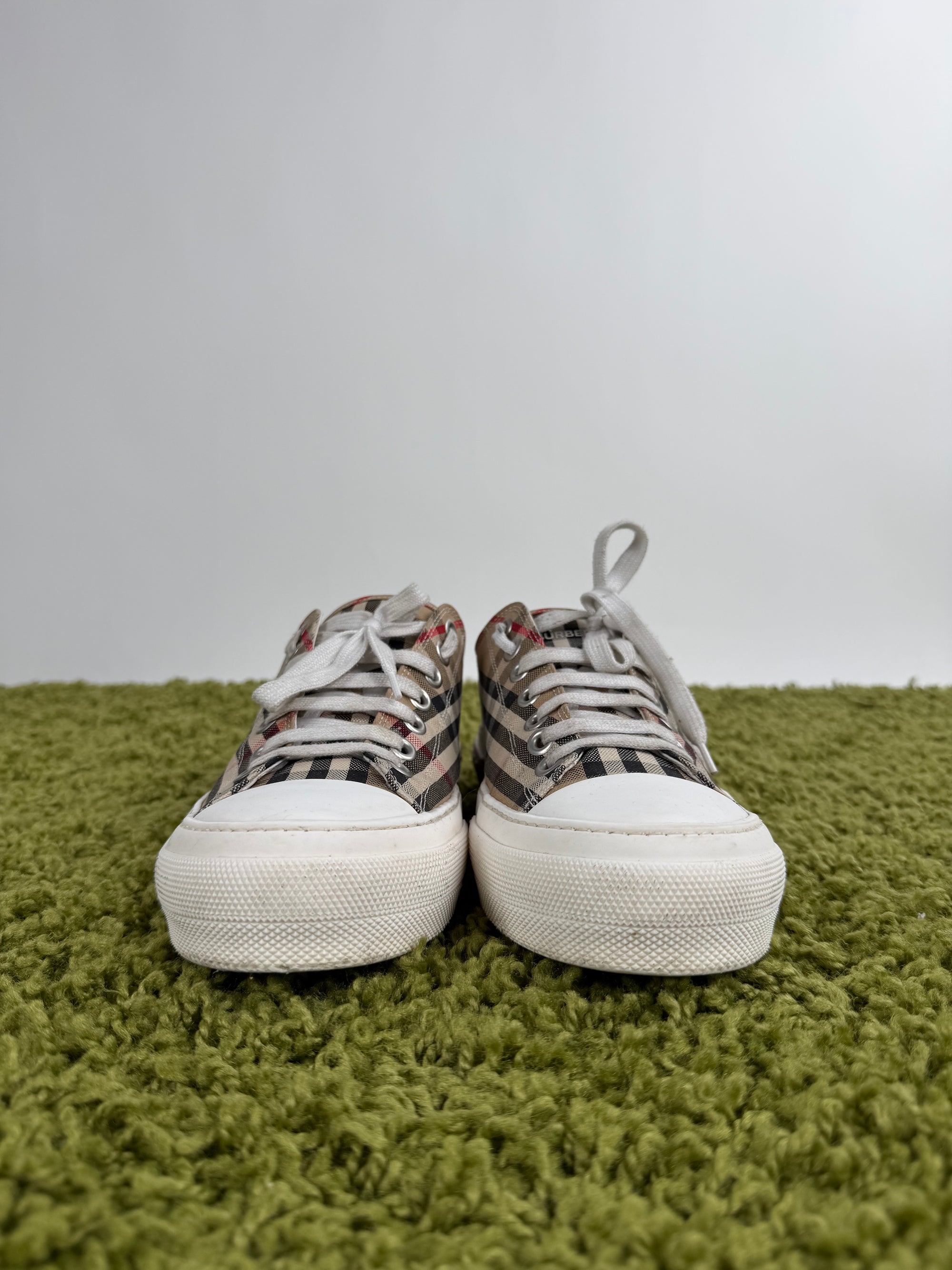 Burberry Check Sneaker Beige 42.5