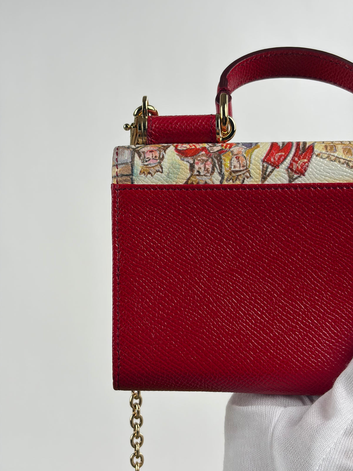 Mini Borsa Dolce&amp;Gabbana Sicily Rossa Multicolor