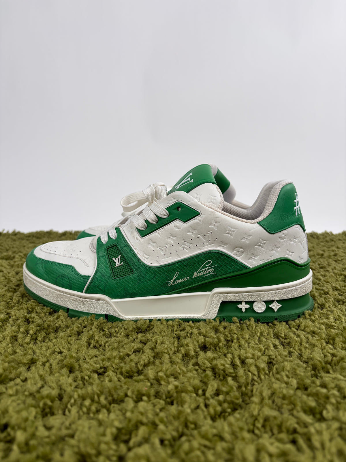 Louis Vuitton Trainer Verde 8