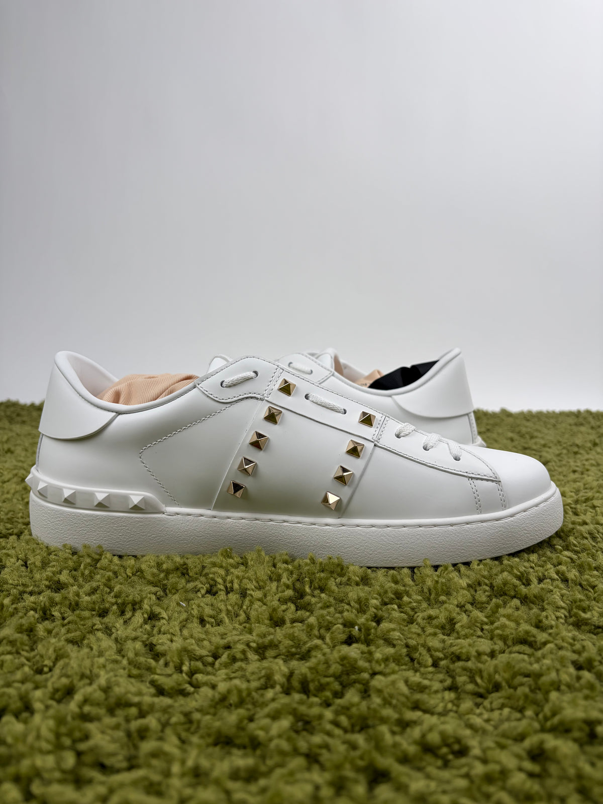 Valentino Garavani Rockstud Bianca 44.5